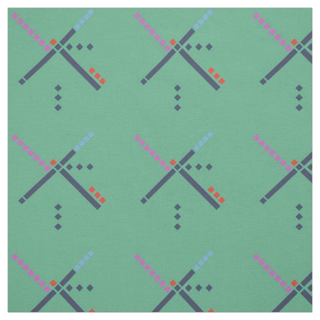 Tissu Tapis aéroport PDX (Échantillon)