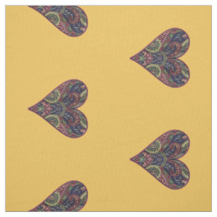 Tissu Tapisserie Coeur Choisir n'importe quelle couleur