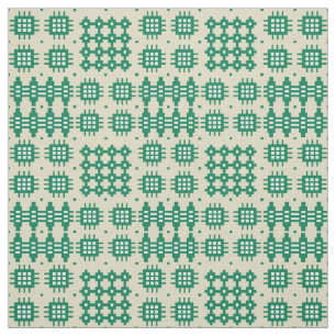 Tissu Tapisserie de Faux de Gallois vert-foncé sur le