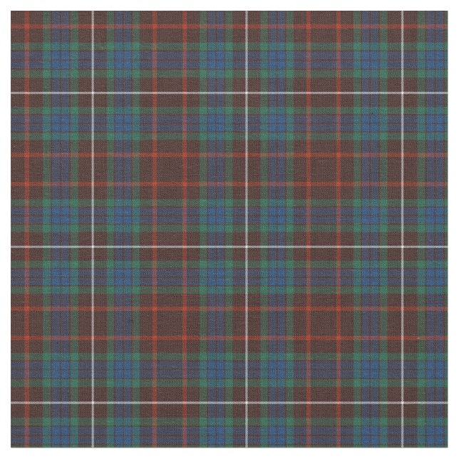 Tissu Tartan antique de Fraser de clan (Fermer)