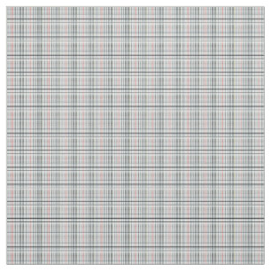Tissu Tartan blanc vérifié,