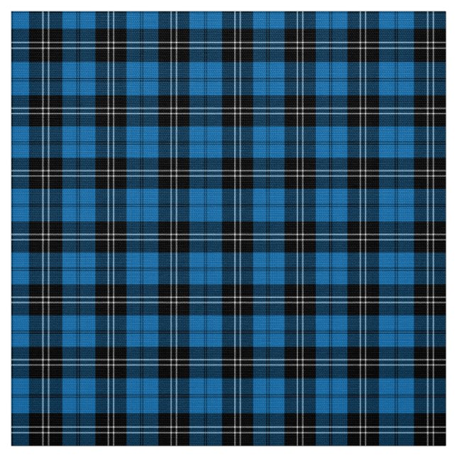 Tissu Tartan bleu antique de Ramsay (Échantillon)