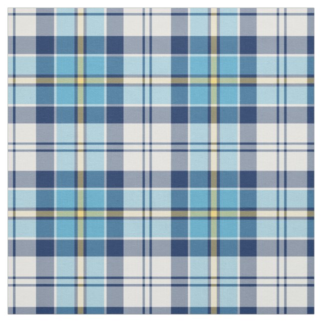 Tissu Tartan bleu de robe de Culloden (Échantillon)