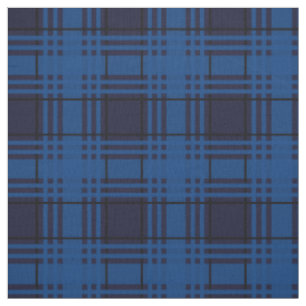 Tissu Tartan Blue Joyau