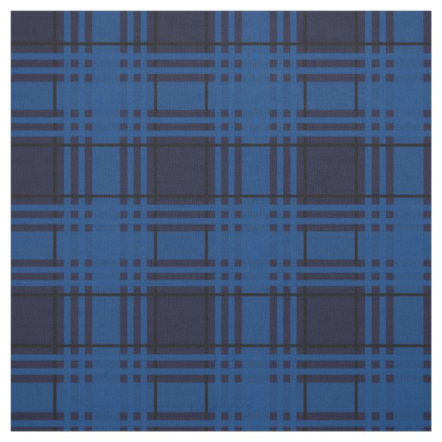 Tissu Tartan Blue Joyau (Échantillon)