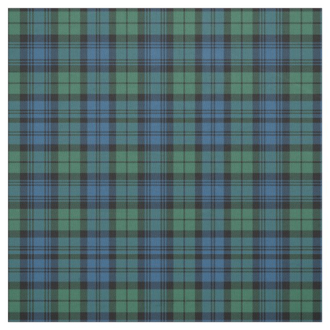 Tissu Tartan Campbell Plaid Rustique (Échantillon)