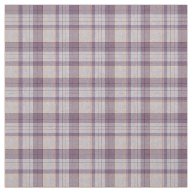 Tissu Tartan Classique Rose Écossais (Échantillon)