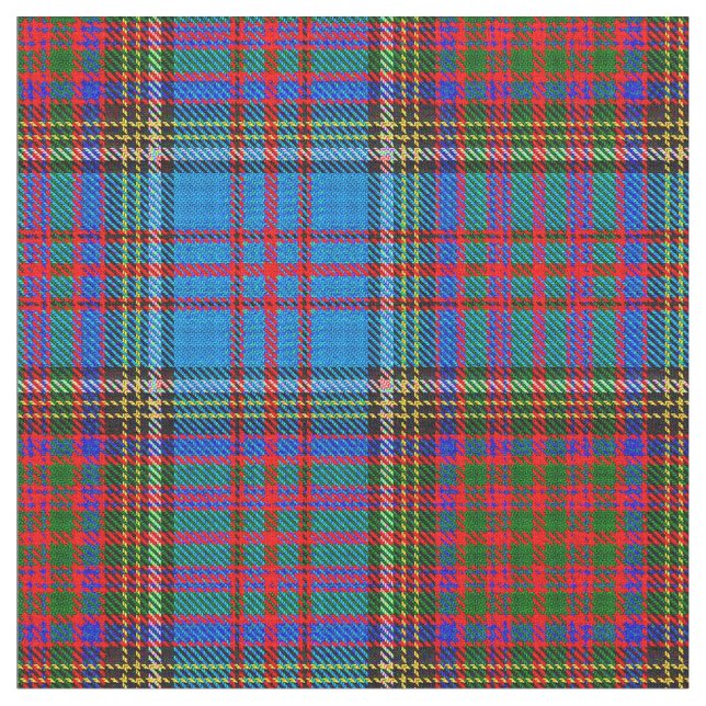 Tissu Tartan de clan d'Anderson Moderne-Foncé (Fermer)