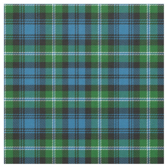 Tissu Tartan de clan de Lyon (Fermer)