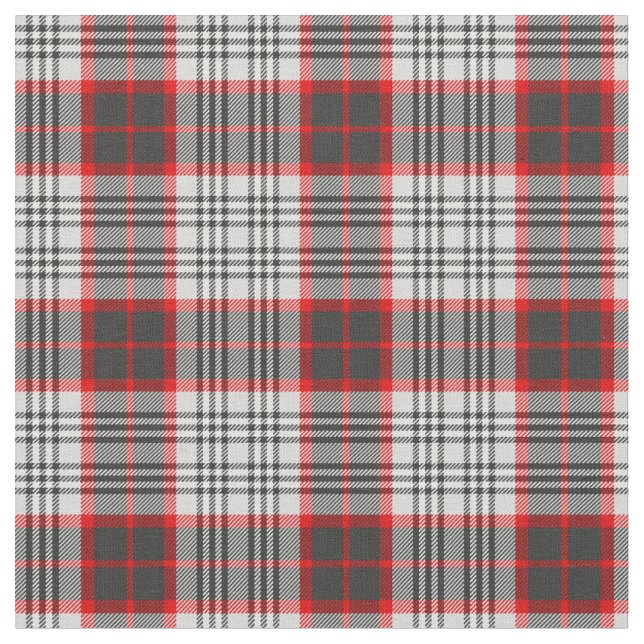 Tissu Tartan de la ville d'Édimbourg a fait un plaid gri (Fermer)
