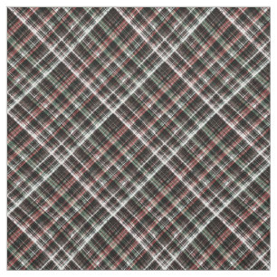 Tissu Tartan de Noël texturé.