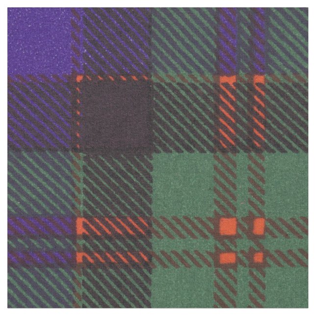 Tissu Tartan d'écossais de plaid de clan de Macdonald (Fermer)