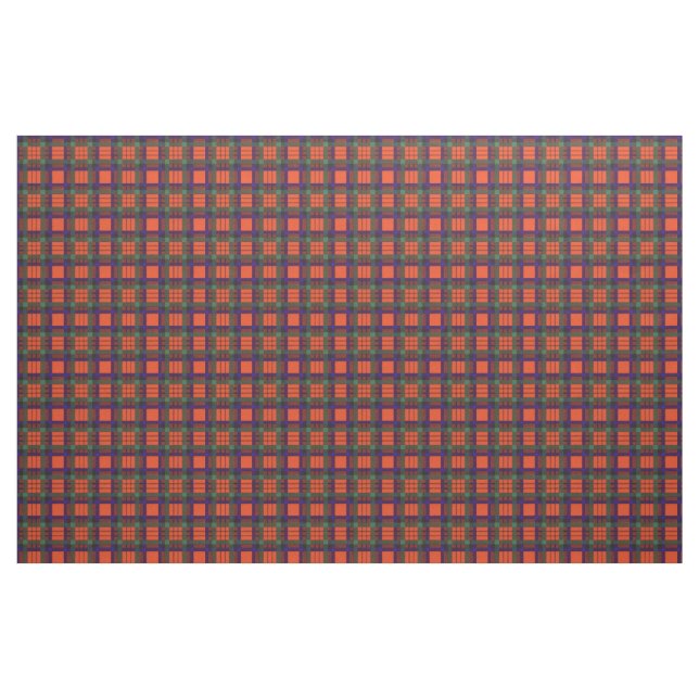 Tissu Tartan d'écossais de plaid de clan de Macduff (Yard)