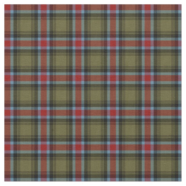 Tissu Tartan d'état de Géorgie (Fermer)
