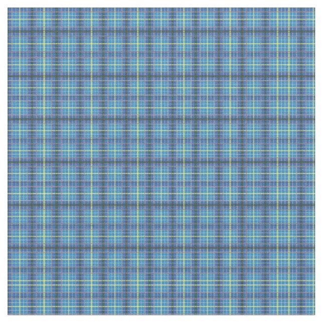 Tissu Tartan d'état du Texas (Fermer)