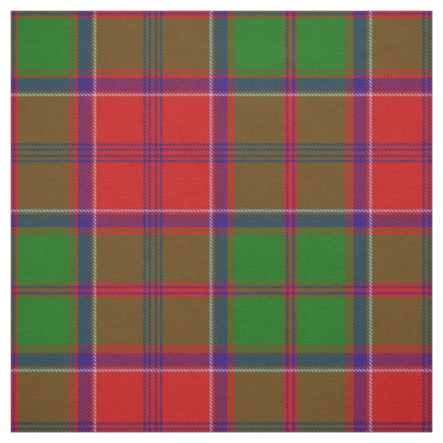 Tissu Tartan du clan Grant (Échantillon)