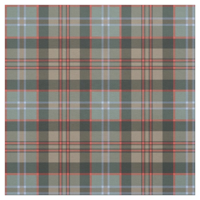 Tissu Tartan du district ancien de Lochaber (Échantillon)