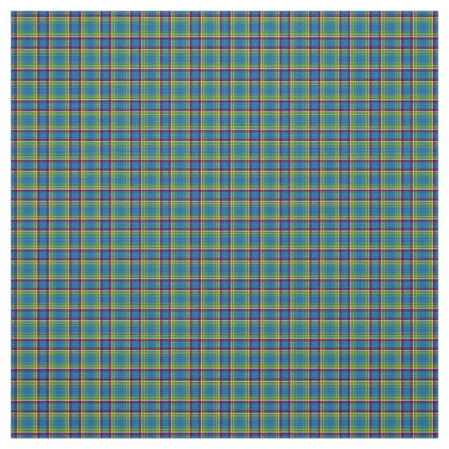 Tissu Tartan du Yukon (Échantillon)