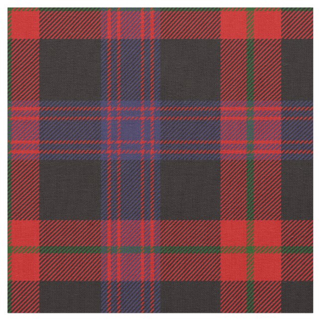 Tissu Tartan écossais Brown de clan (Fermer)