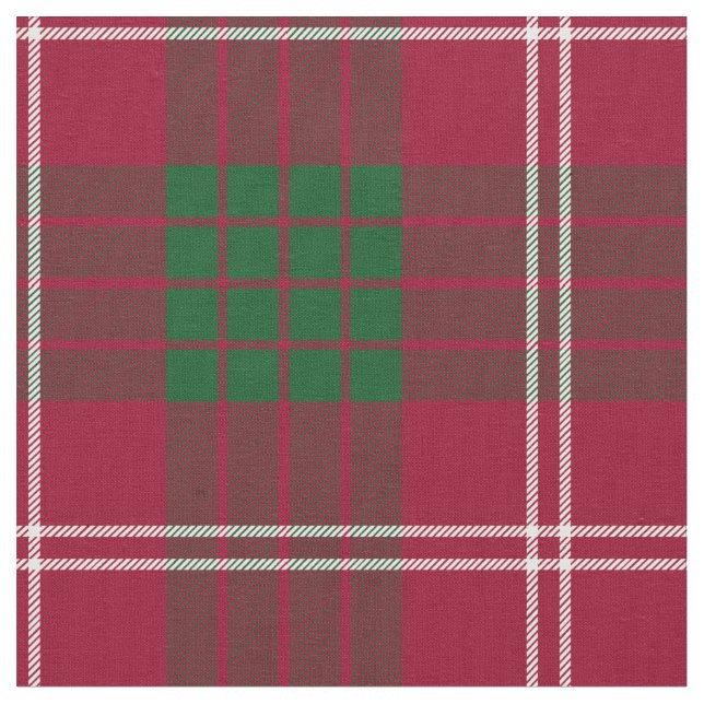Tissu Tartan écossais de clan de Crawford (Fermer)