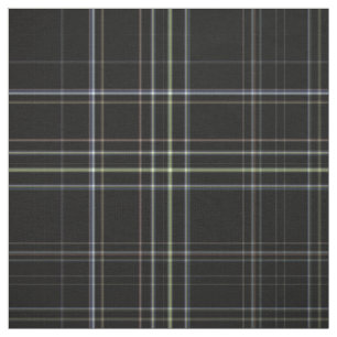 Tissu Tartan noir
