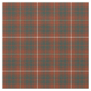 Tissu Tartan patiné de Bruce de clan