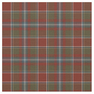Tissu Tartan patiné de secteur de Perthshire Ecosse