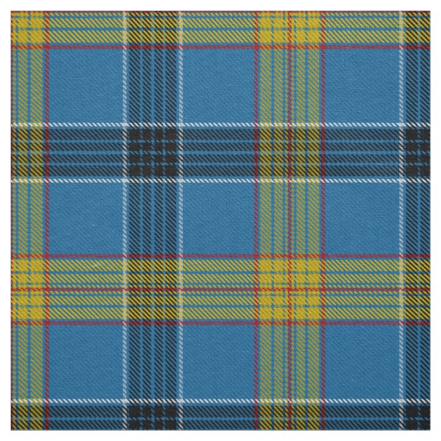 Tissu Tartan Plaid de Clan Laing (Échantillon)