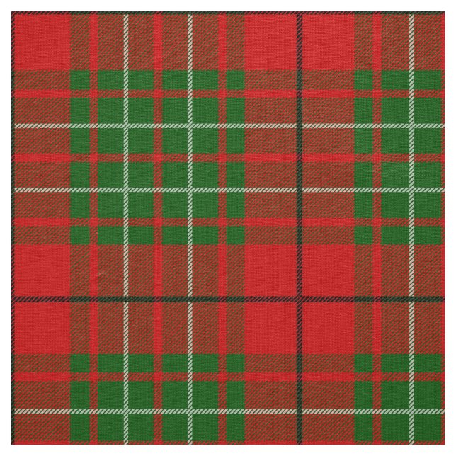 Tissu Tartan Plaid du clan écossais (Échantillon)