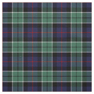 Tissu Tartan Plaid du Clan Écossais Syme