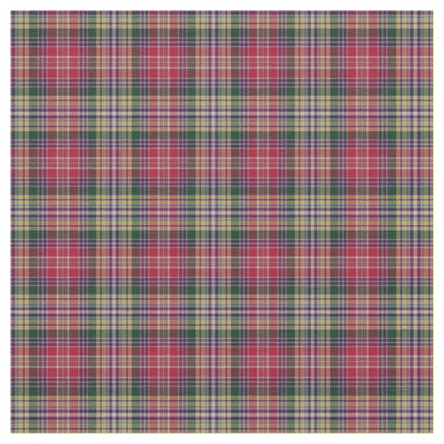 Tissu Tartan Plaid Écossais Durable (Fermer)