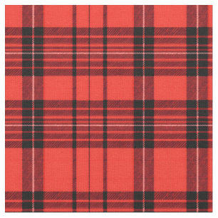 Tissu Tartan Plaid Rouge traditionnel Collection moderne