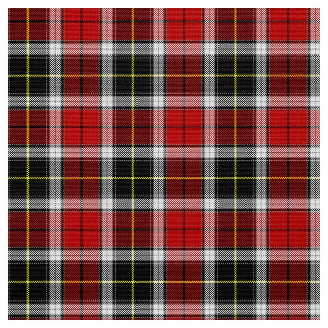 Tissu Tartan Plaid Scotland Clan Red Macgregor Royal (Échantillon)