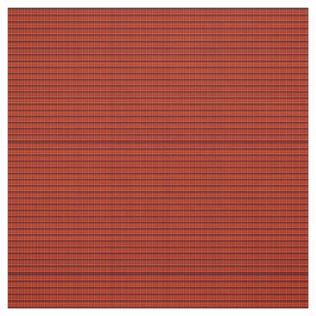 Tissu Tartan rouge, (Échantillon)