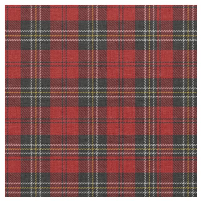 Tissu - Tartan Rouge Clan Macpherson (Fermer)
