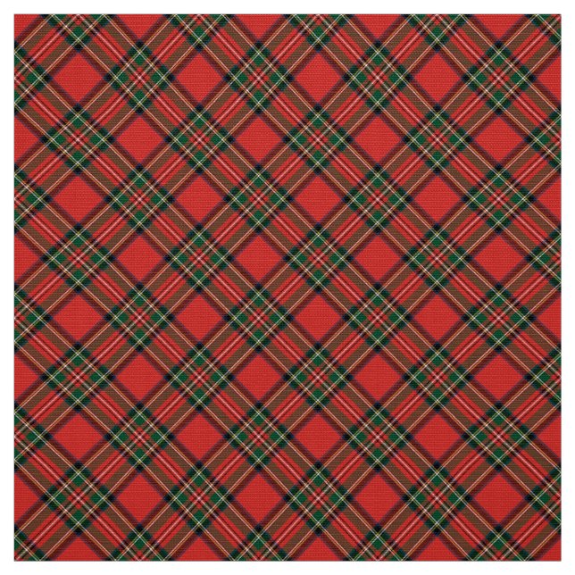 Tissu Tartan. royal de Stewart (Échantillon)