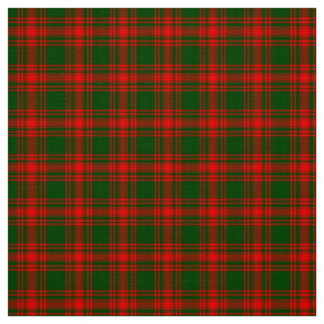 Tissu Tartan vert moderne de Menzies (Échantillon)