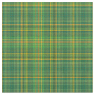 Tissu Tartan vert riche (Plaid) personnalisé