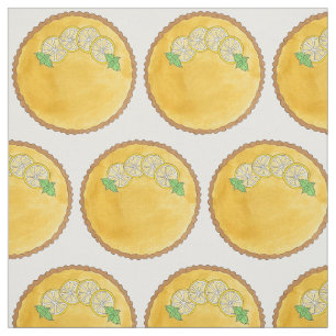 Tissu Tarte au citron tarte au citron tarte à tarte à ta