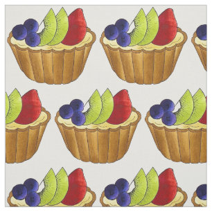 Tissu Tarte aux Fruits Tarte aux tartes Pâte française