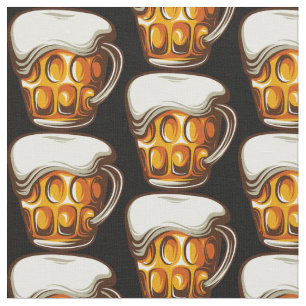 Tissu Tasse de bière Barman Brasserie Bar Motif