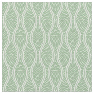Tissu Tatewaku vert même Komon (moyenne échelle)
