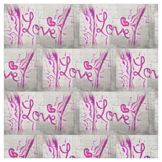 Tissu Tatouage d'amour (Échantillon)