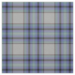 Tissu Taupe Tauple Tartan Gris