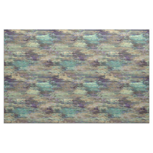 Tissu Taupe violette violette violette et fantaisie Turq