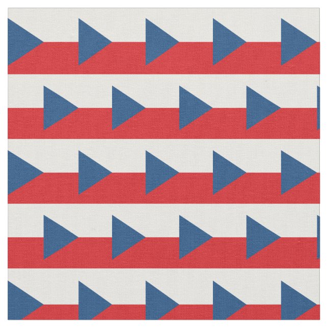 Tissu Tchèque Drapeau et République Tchèque Tissu/mode b (Fermer)