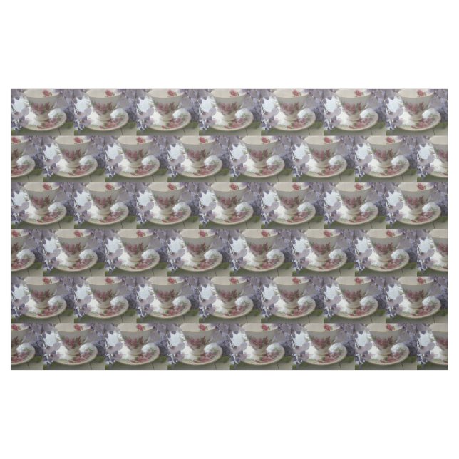 Tissu Tea Cup (Fat Quarter)