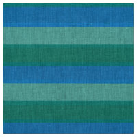 Teal atomique et toile naturelle de rayures de