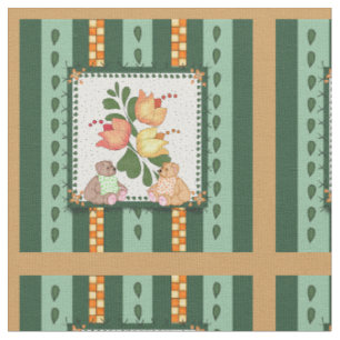 Tissu Teddy Bear Motif
