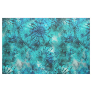 Tissu Teinture Turquoise
